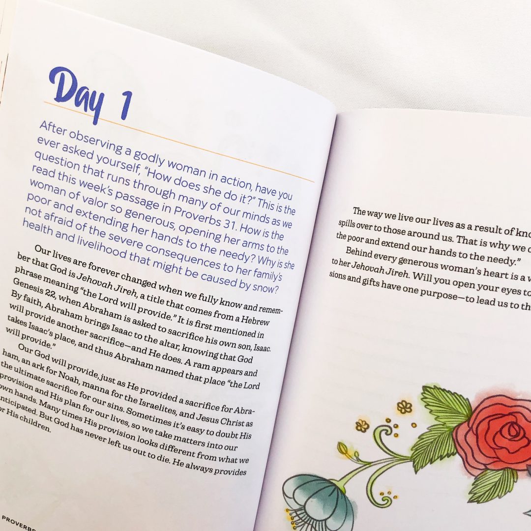 Proverbs 31 in 5 minutes a day by Mari Tuten